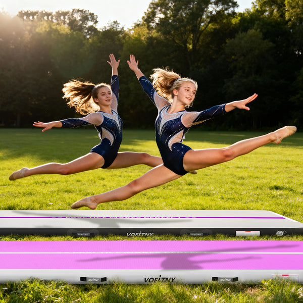 VOFiTNY Premium Gymnastics Air Track -Orchid Glow