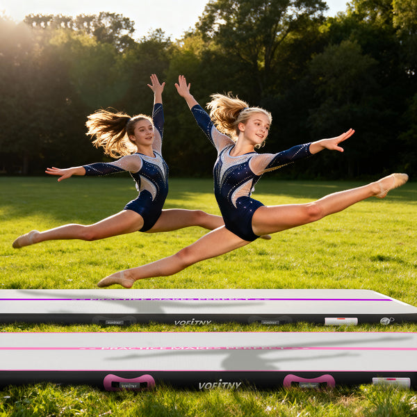 VOFiTNY Premium Gymnastics Air Track -Midnight Rose