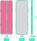 VOFiTNY Premium Gymnastics Air Mat & Roller Set(with Pump) - Tropic Watermelon