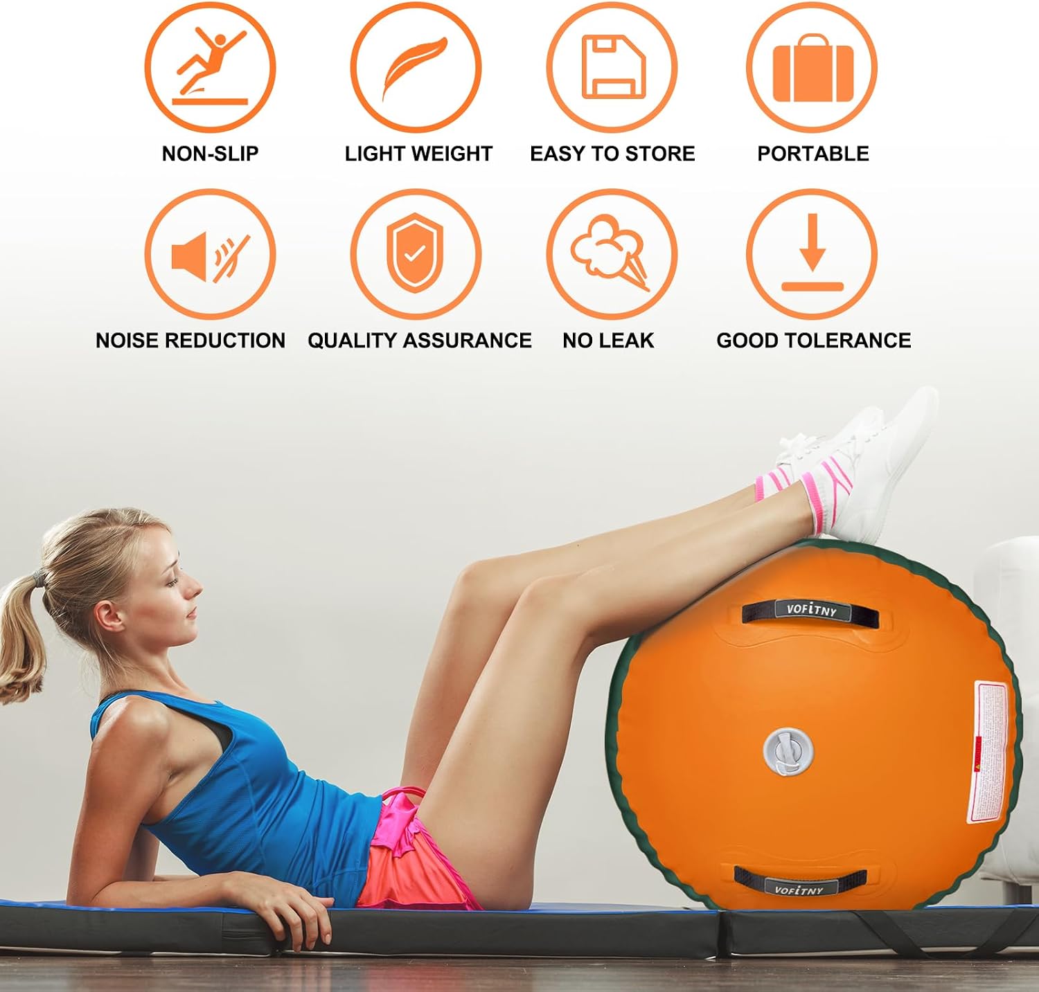 VOFiTNY Premium Gymnastics Air Roller - Forest Blaze